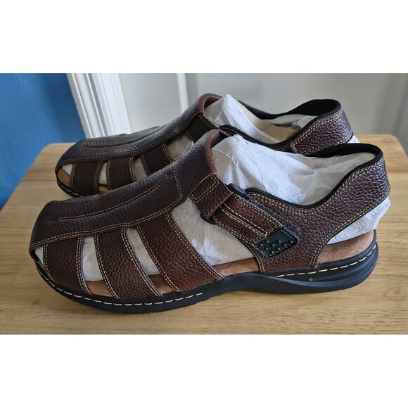 Dr. Scholls Gaston Sandals Men’s Size 12 M Briar Brown Memory Foam Cool Fit. NEW main image 4